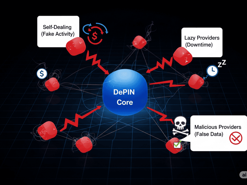 DePIN node attack vectors and failure modes